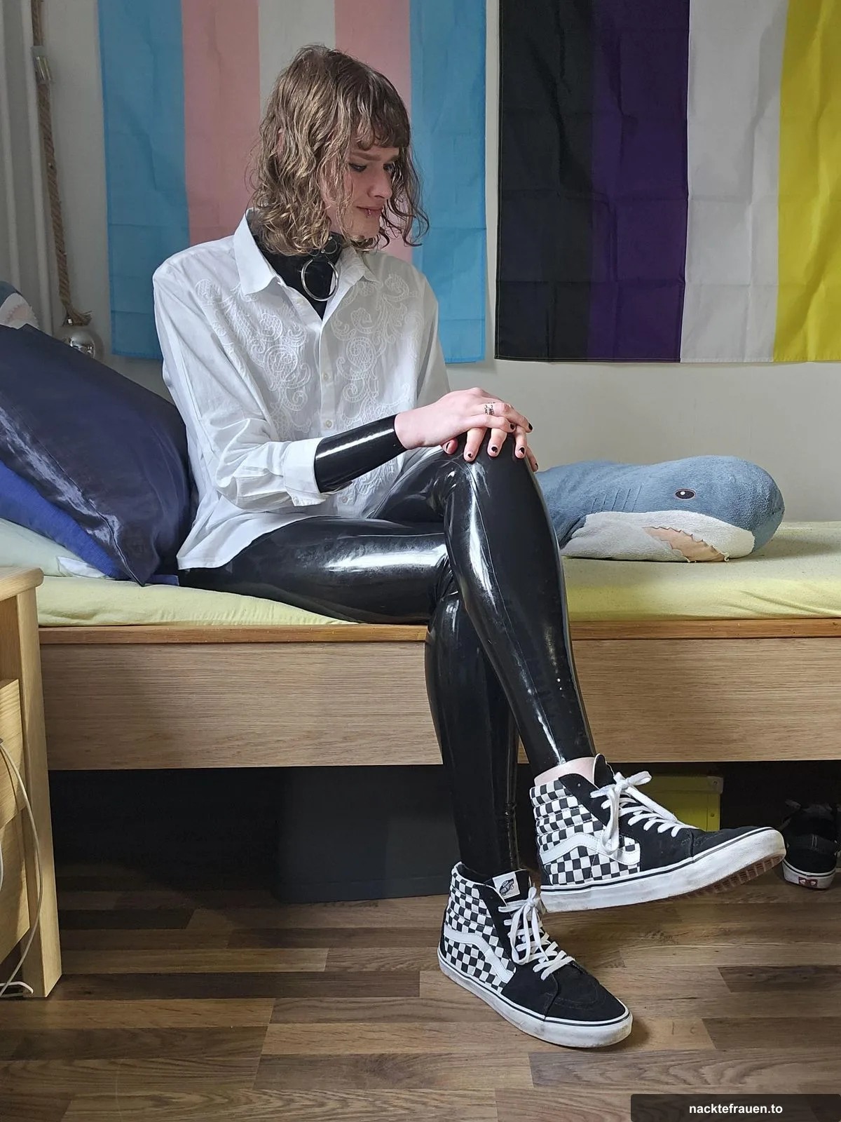 Frauen in Latex